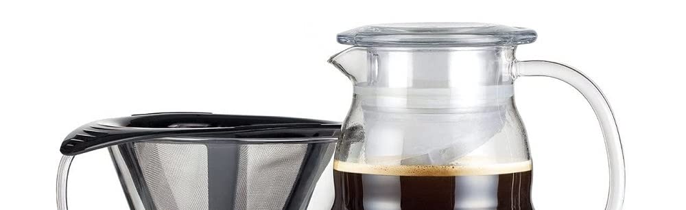 Stainless Steel Glass Coffee Maker 1 L L74428
