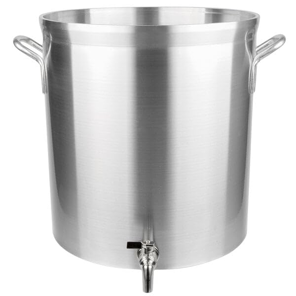 60 Qt Heavy Duty Aluminum Stock Pot with Faucet D1895