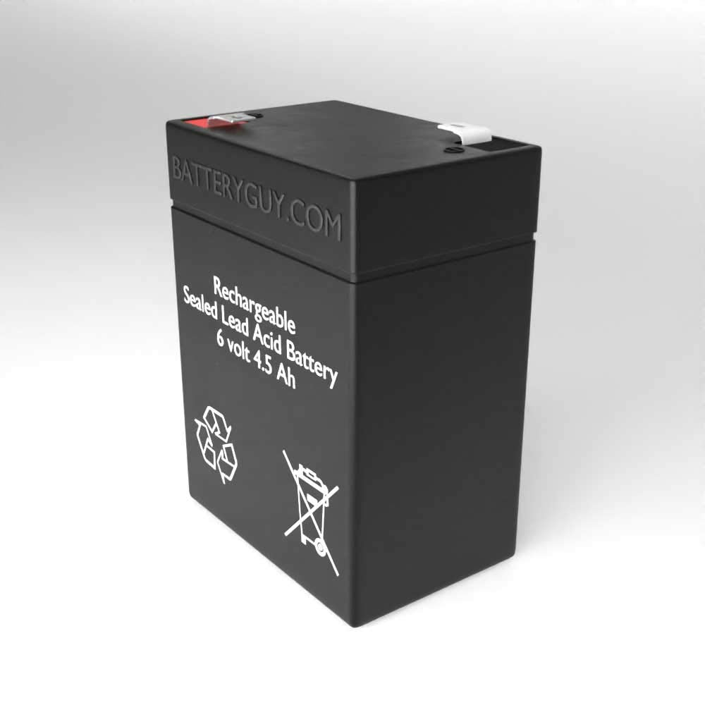 6V 4.5Ah Rechargeable SLA Batteries Qty of 4 Z757762
