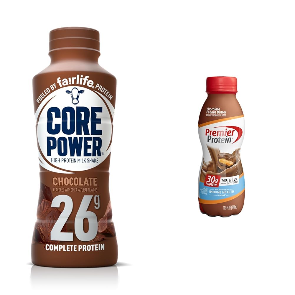 Chocolate Protein Shake 14 Fl Oz and 11.5 Fl Oz A5589