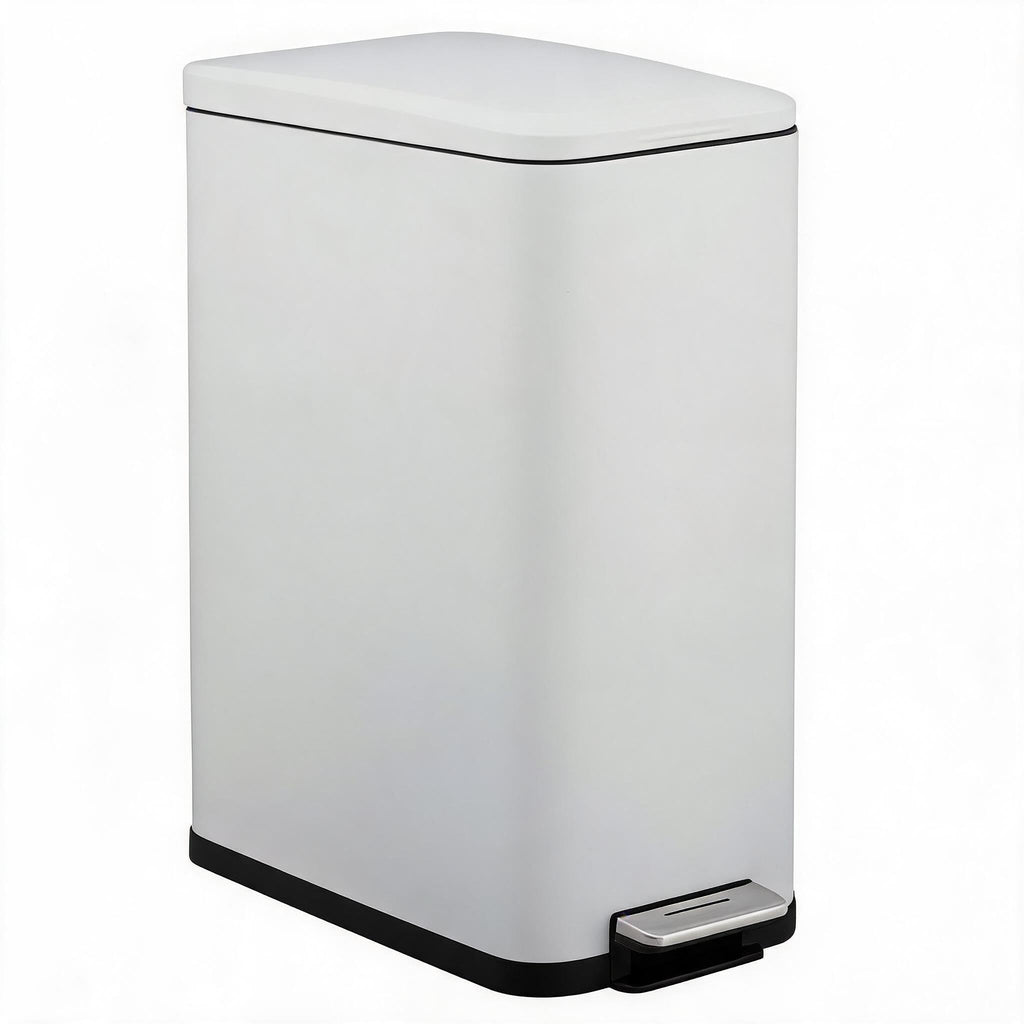 13.2 gal Stainless Steel Step Trash Can D86655