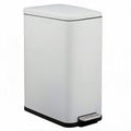 13.2 gal Stainless Steel Step Trash Can D86655
