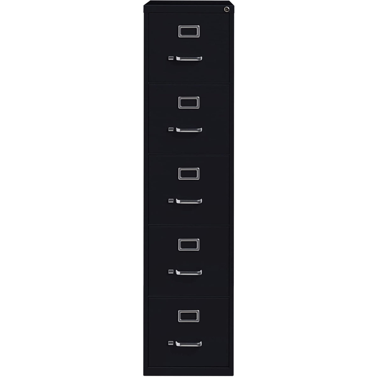 Black 5 Drawer Vertical File Cabinet H710042