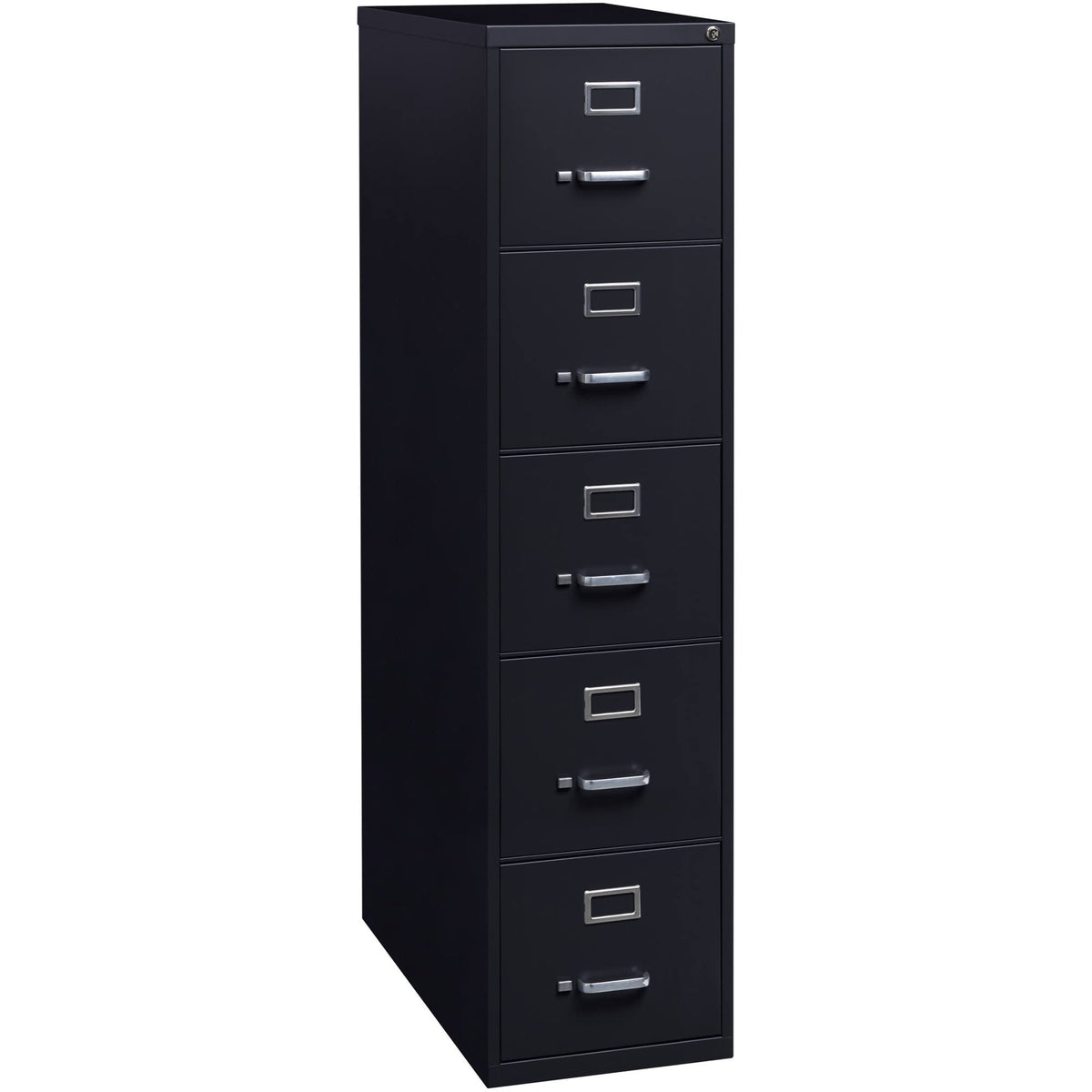Black 5 Drawer Vertical File Cabinet H710042