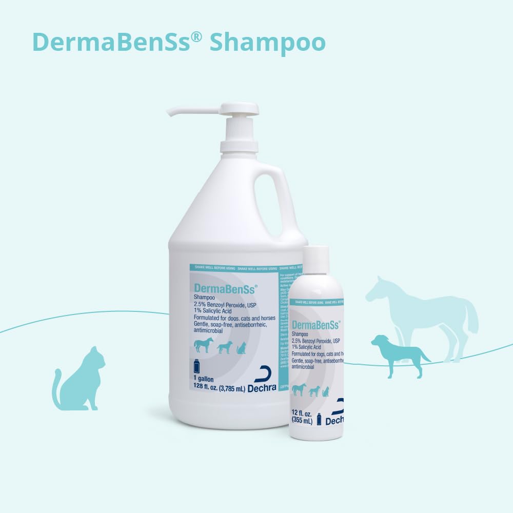 Shampoo for Dogs, Cats and Horses, 12 Fl Oz B6607
