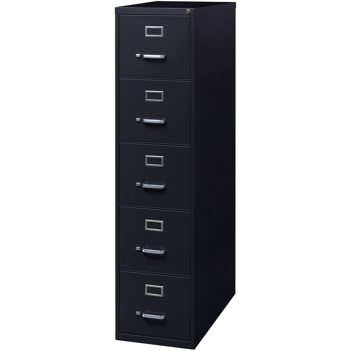 Black 5 Drawer Vertical File Cabinet H710042
