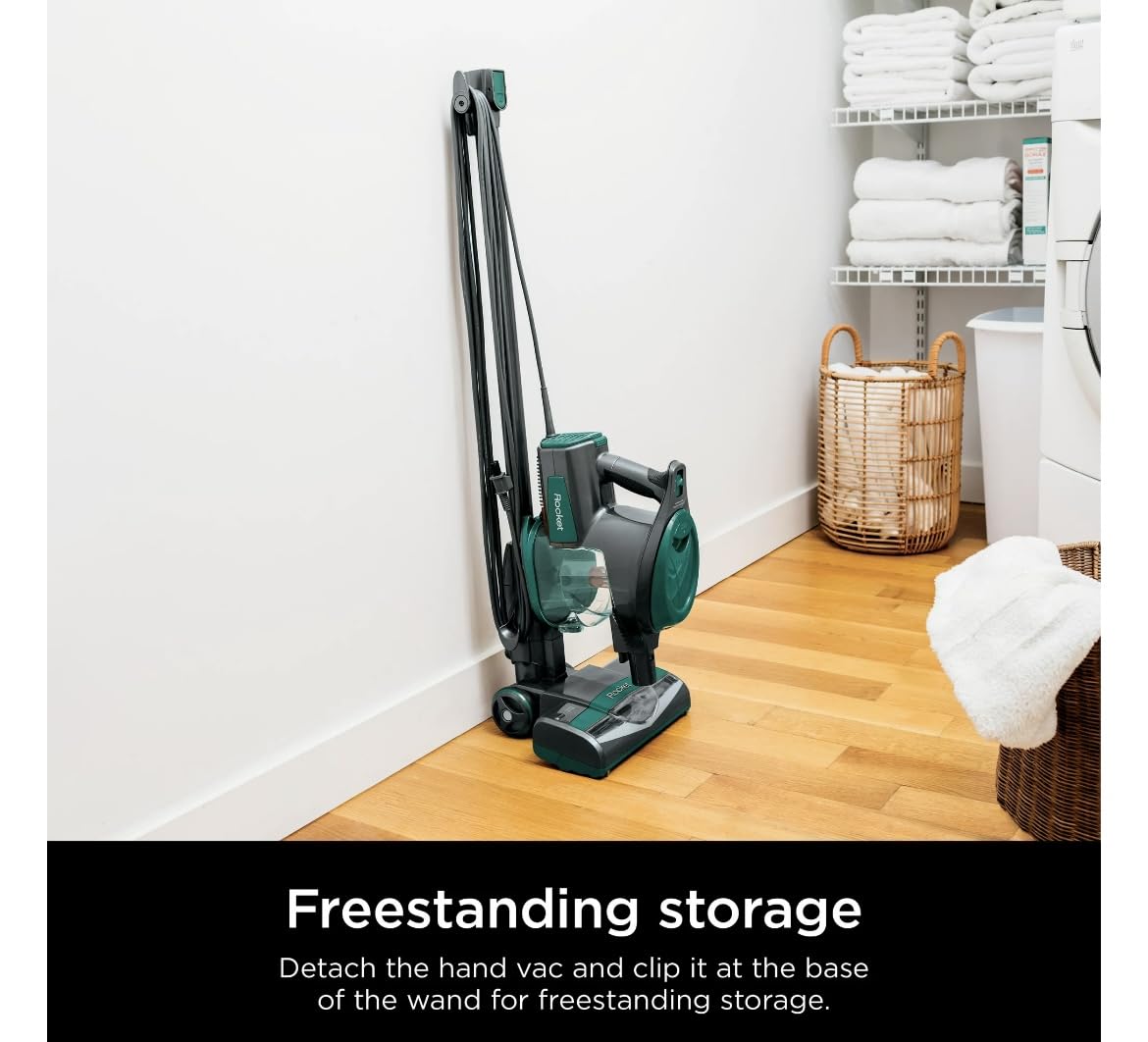 Ultra-Light Corded Vacuum for Carpets & Hard Floors, Green K565094