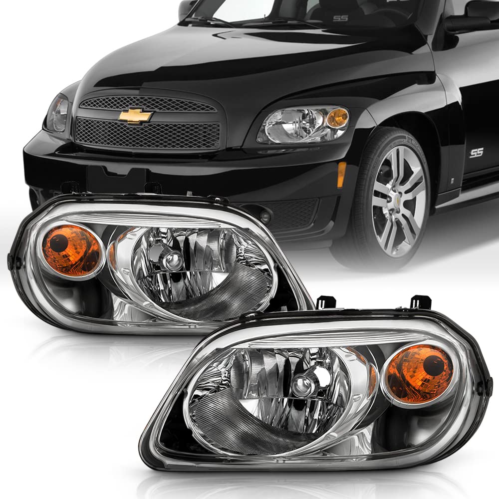 Chrome Headlights Replacement Set Driver + Passenger Side A392829