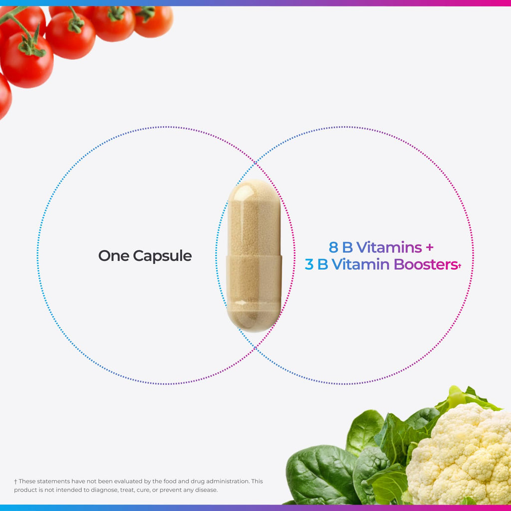 Vitamin B Complex Supplement 30 Capsules W270334