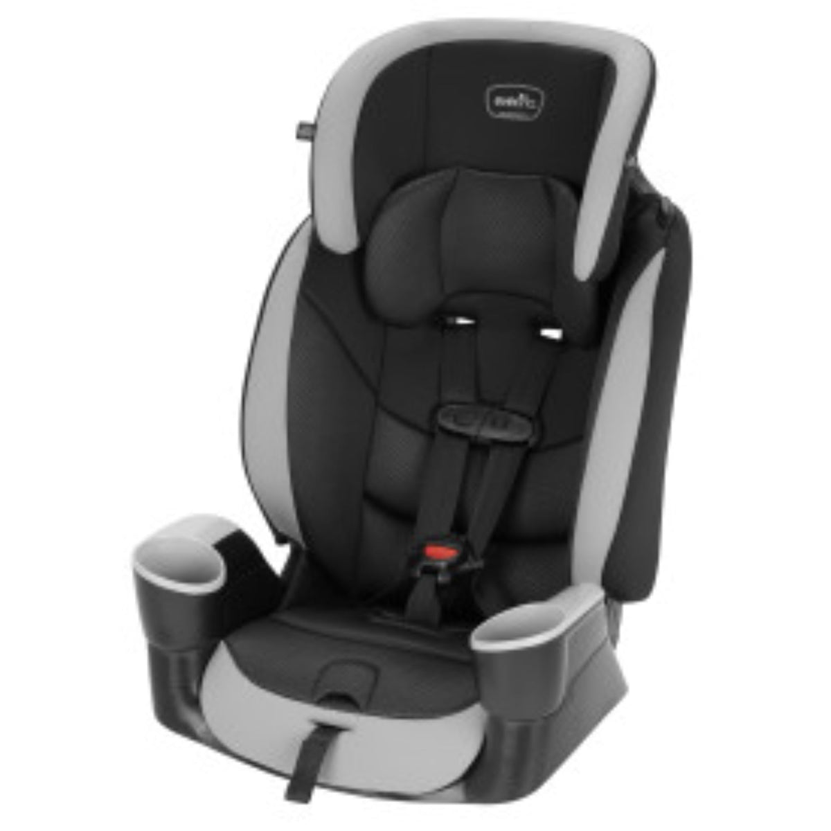 High-Back Booster Car Seat with Harness, 22 to 110lbs, Granite Gray I44418