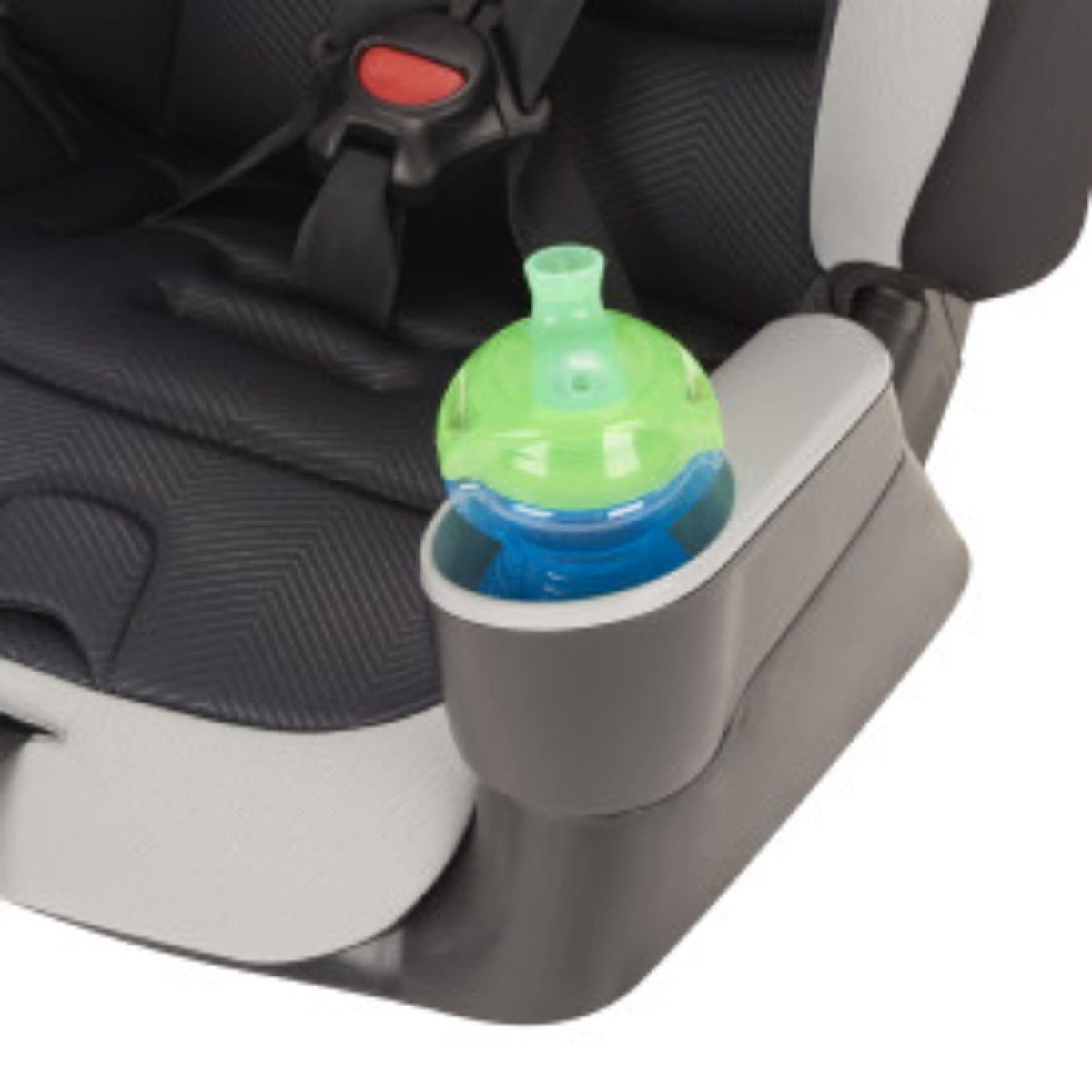 High-Back Booster Car Seat with Harness, 22 to 110lbs, Granite Gray I44418