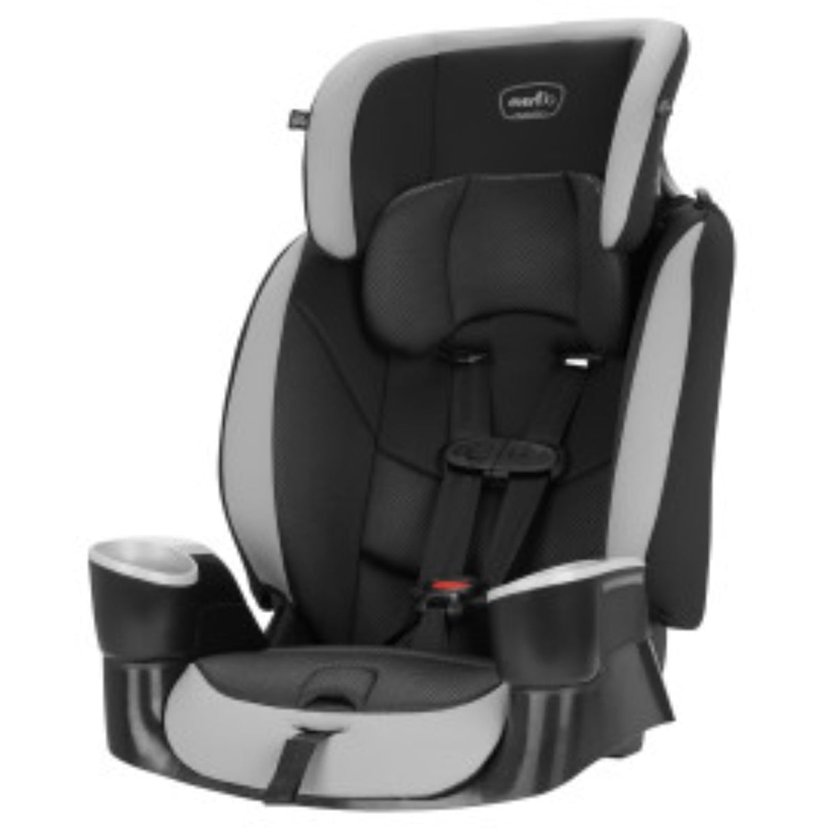 High-Back Booster Car Seat with Harness, 22 to 110lbs, Granite Gray I44418