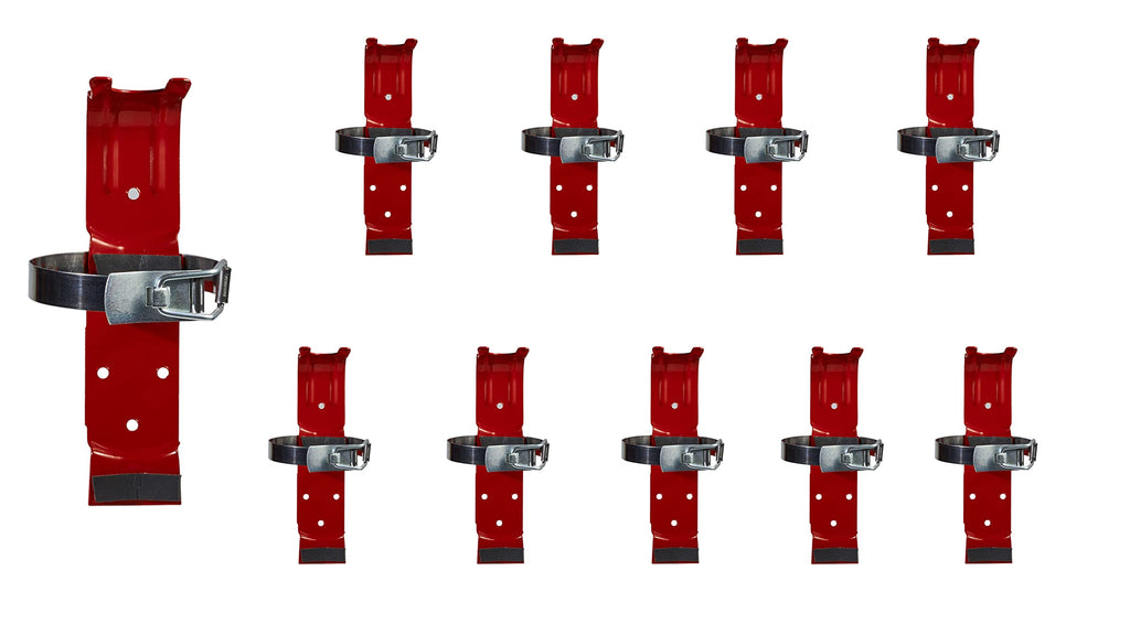 10 Pack 2.5 lb Fire Extinguisher Bracket M136