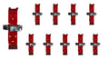 10 Pack 2.5 lb Fire Extinguisher Bracket M136