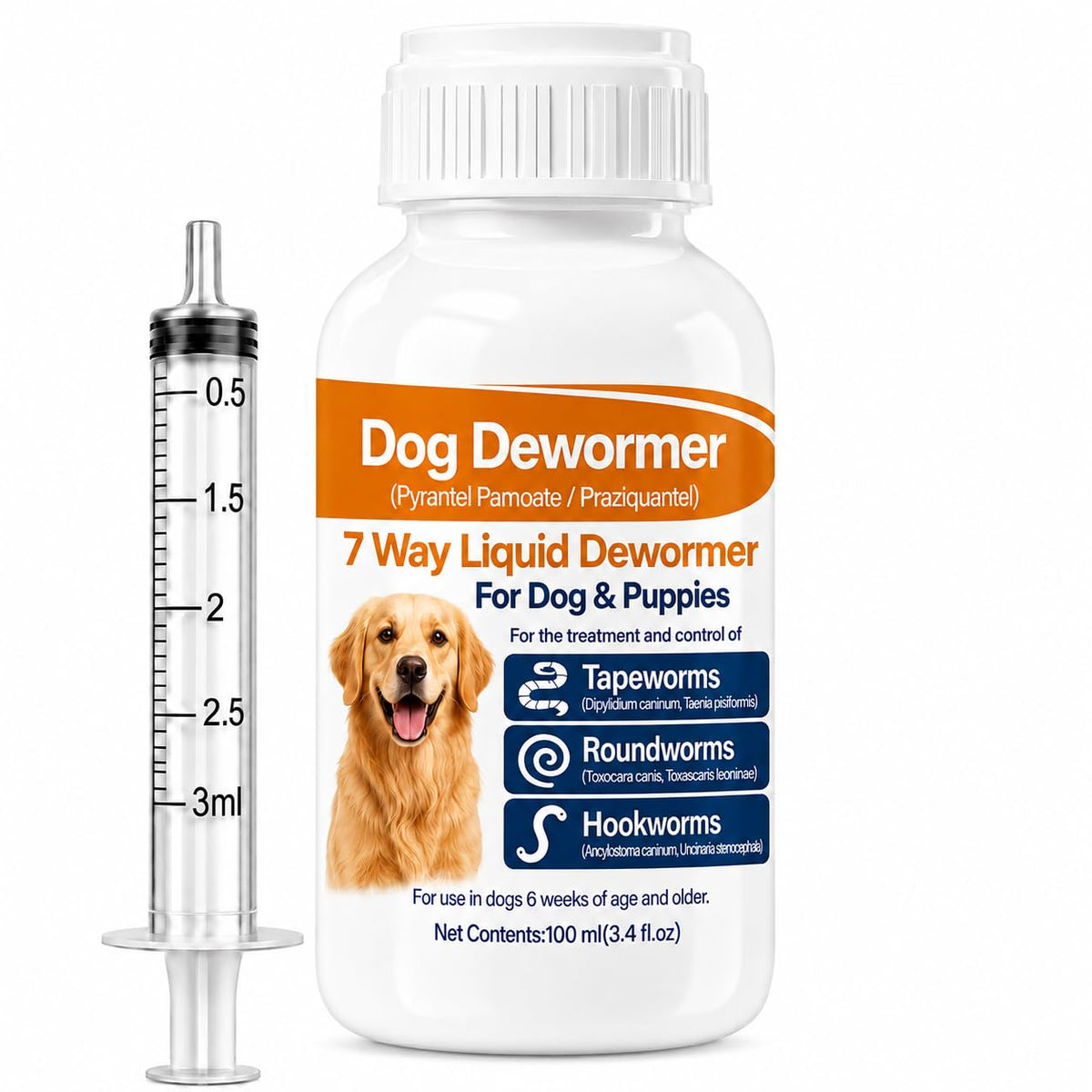 7 Way Dog Dewormer B73642