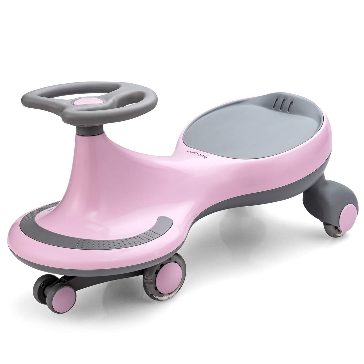 Pink Wiggle Car with LED Flashing Wheels Y667