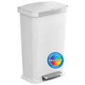 13.2 Gal Step Pedal Kitchen Trash Can with Odor Filter B117698