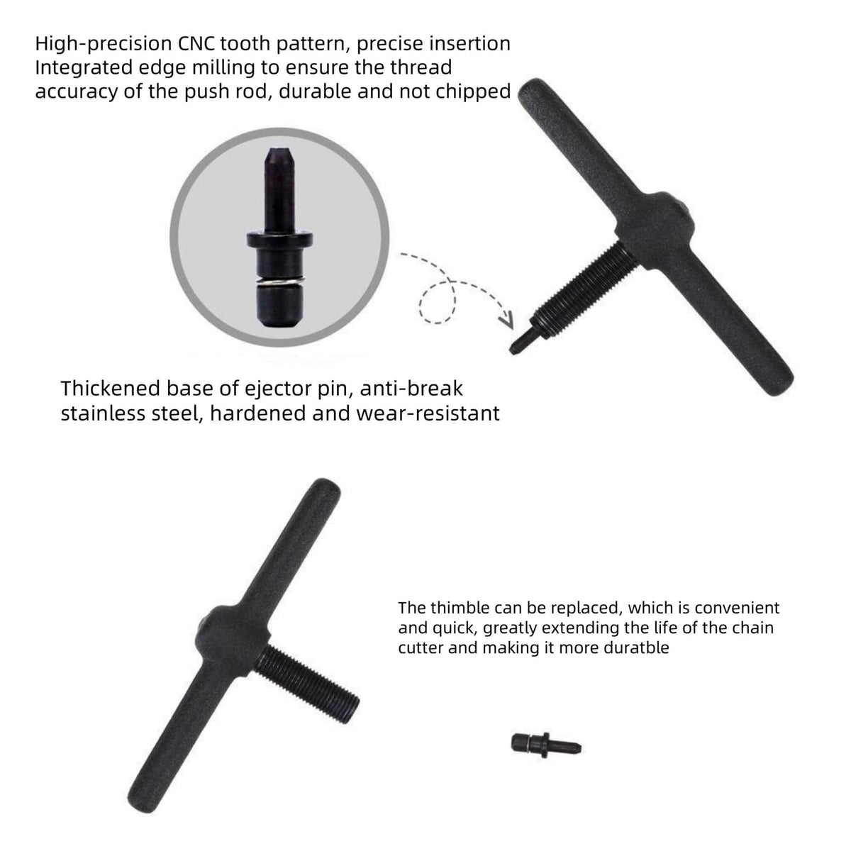 Bicycle Chain Breaker Removal Tool Kit E305107