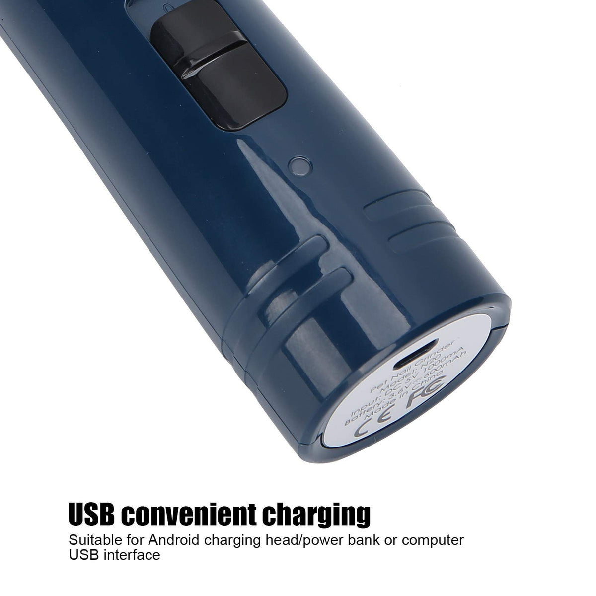 Rechargeable Portable LED Electric Dog Nail Grinder W6512