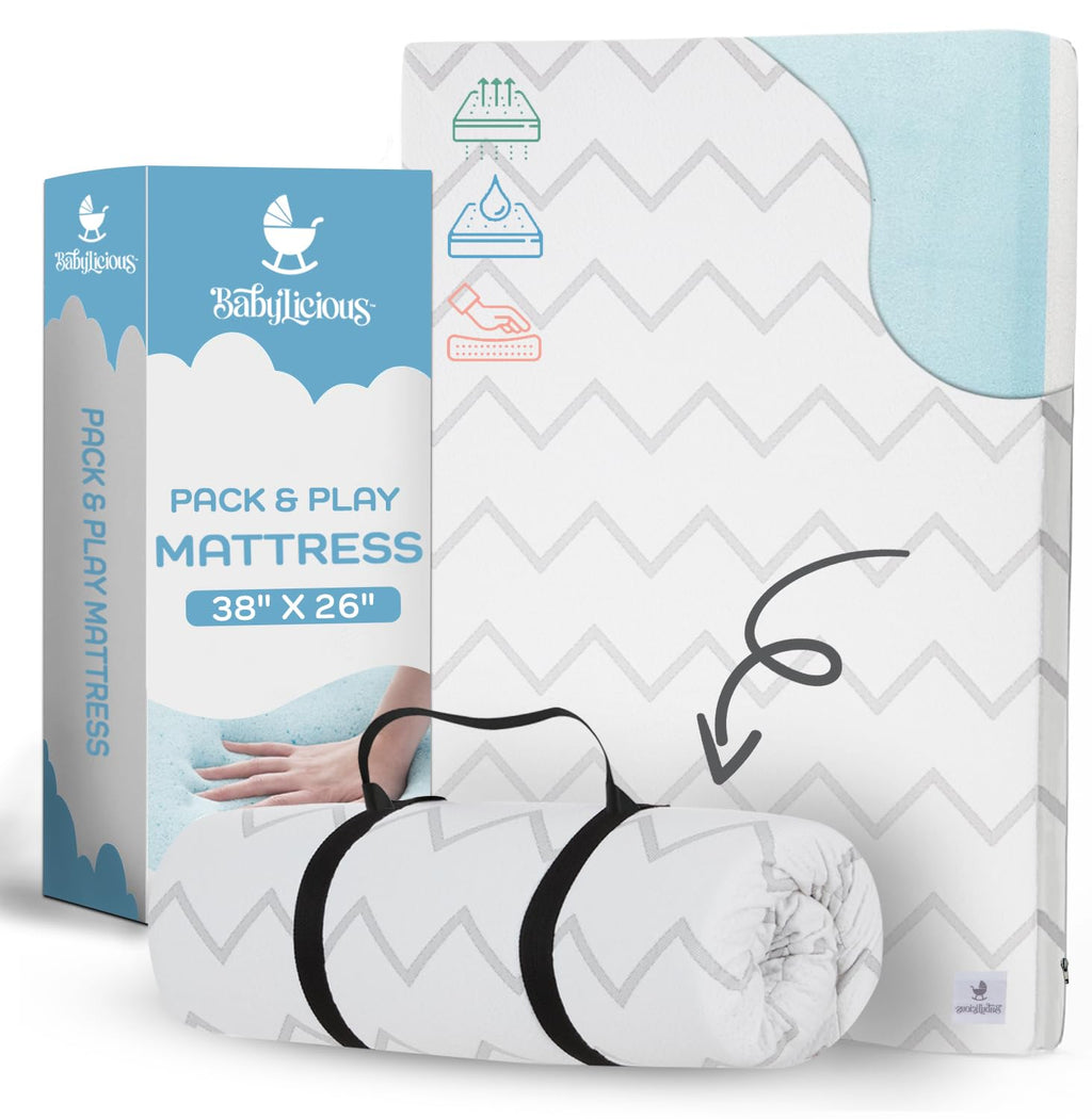 38" x 26" Waterproof Memory Foam Mattress Pad H191