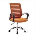 Orange Black Frame Ergonomic Mesh Swivel Chair K65508