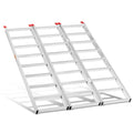 69" L x 50" W Tri-Fold Aluminum ATV Loading Ramp 1500lb Capacity K16304