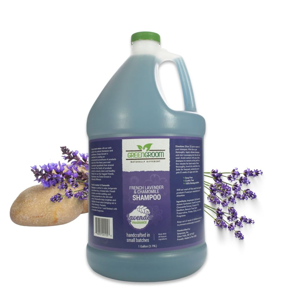 Lavender and Chamomile Calming Dog Shampoo, 1 Gallon E353906
