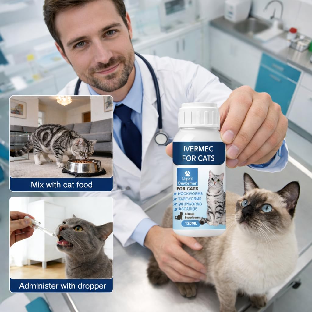 Broad Spectrum Cat Dewormer Liquid 4 oz D327245