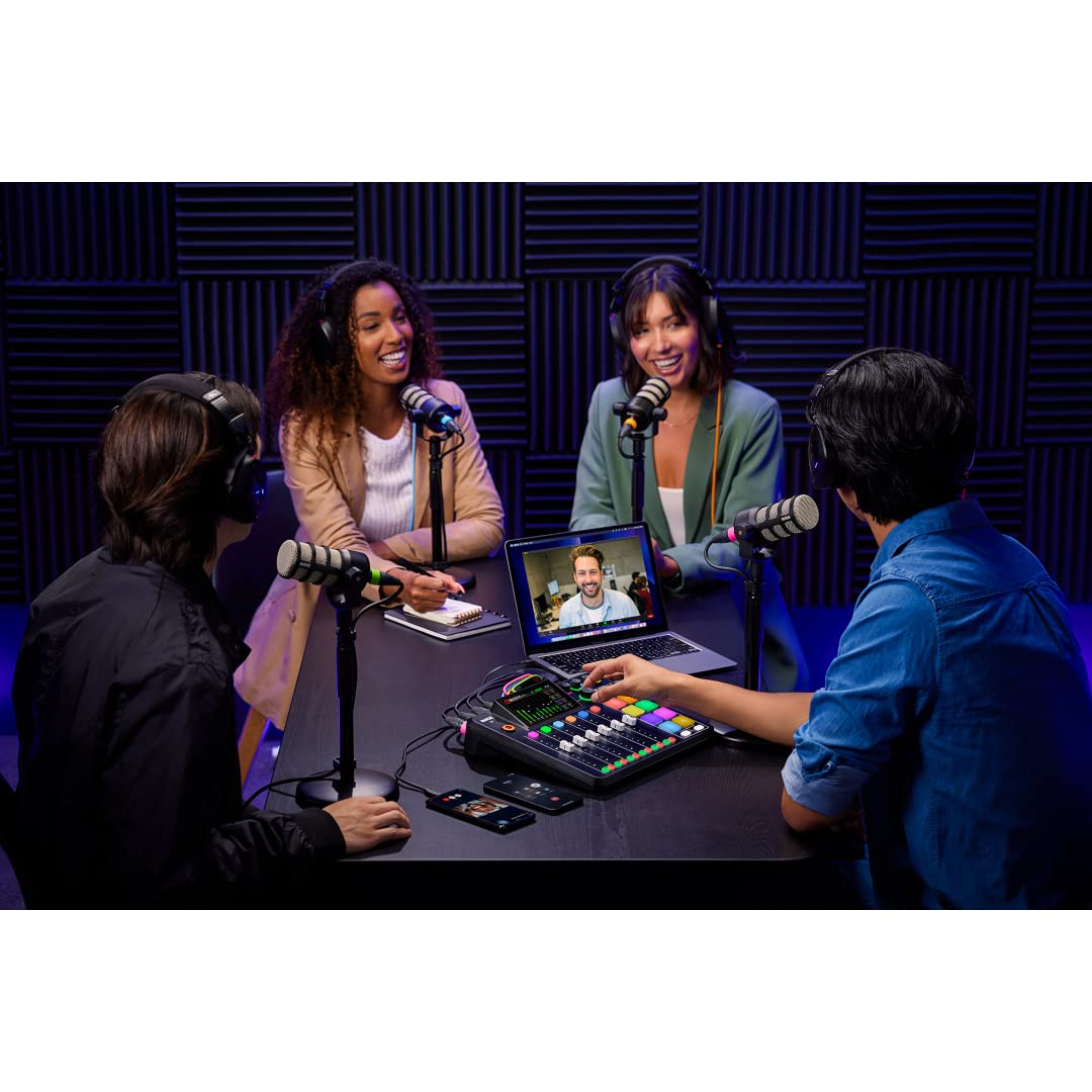 4-Person Podcast Bundle with 4 Mics V19568