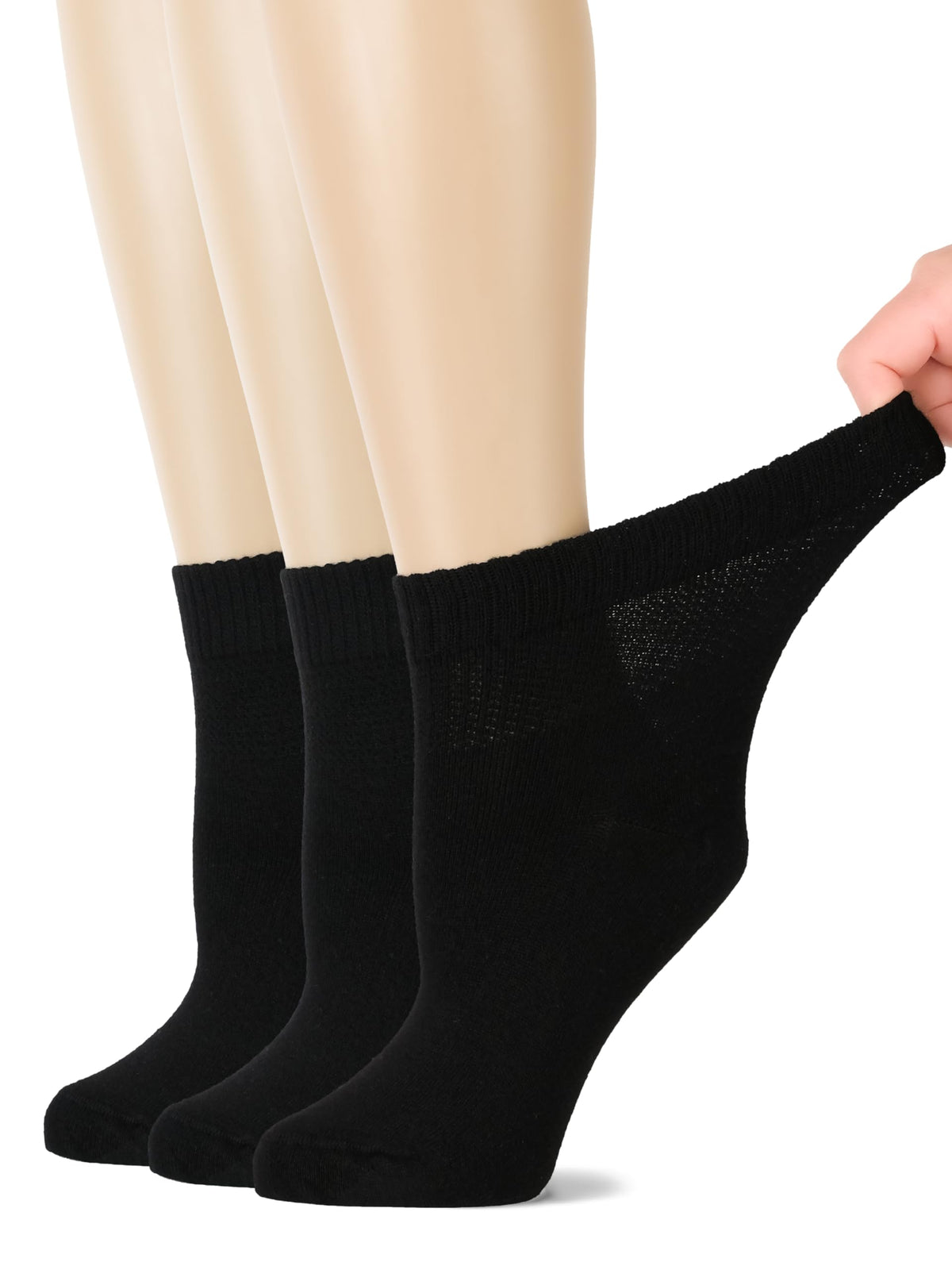 Loose Fit Bamboo Ankle Socks N768