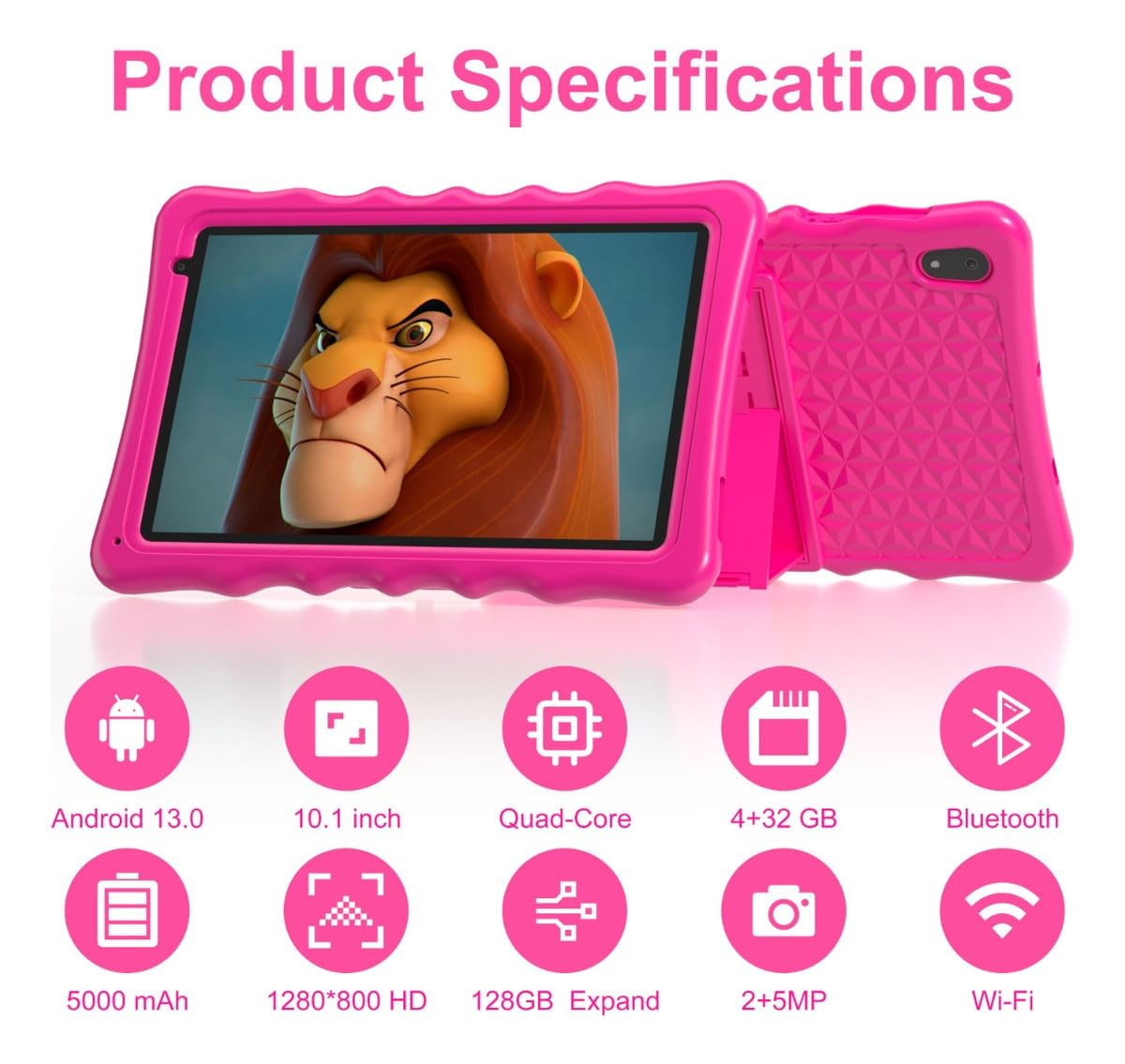10 Inch Android Tablet with Protective Case Q797994