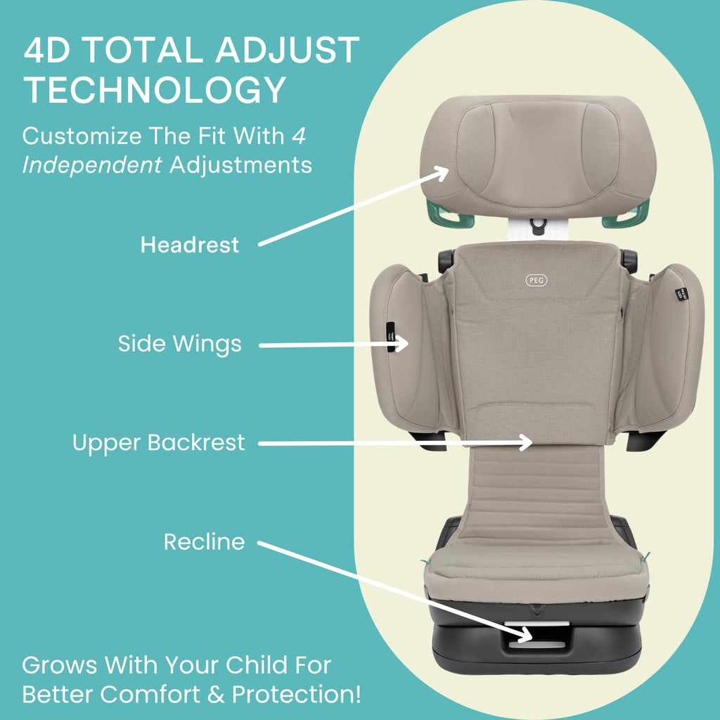 High Back Folding Booster Y5288