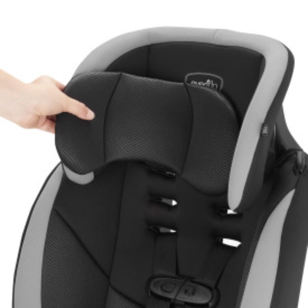 High-Back Booster Car Seat with Harness, 22 to 110lbs, Granite Gray I44418