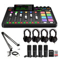 4-Person Podcast Bundle with 4 Mics V19568