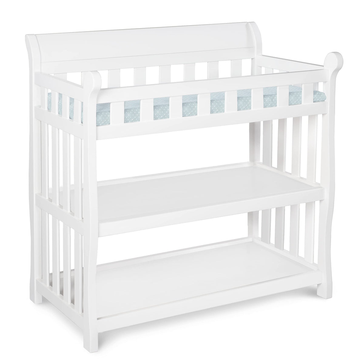 White Changing Table with Changing Pad O98361