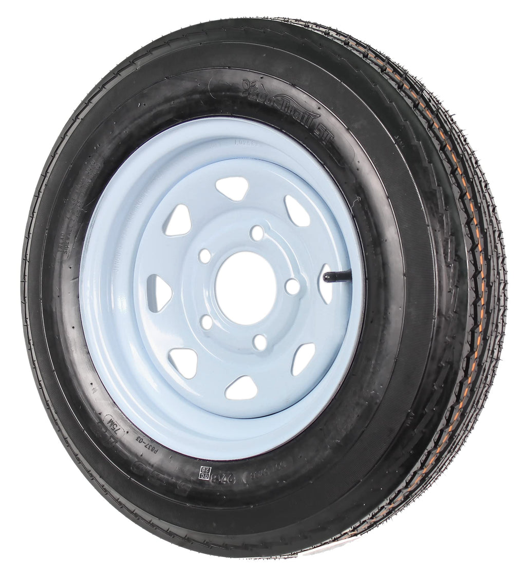 12 Inch 5 Lug Trailer Tire Rim Assembly N80491