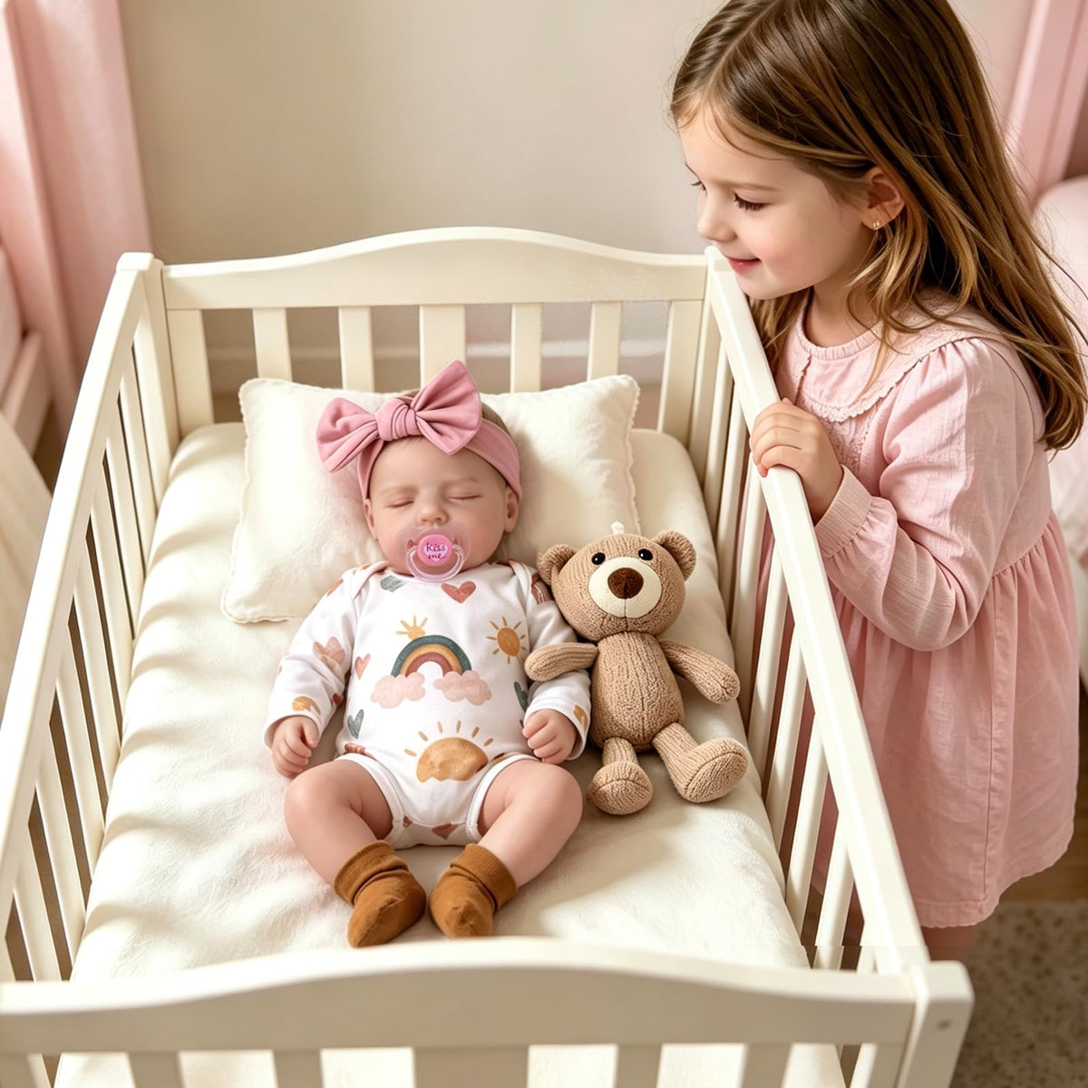 20-Inch Newborn Girl Doll U842