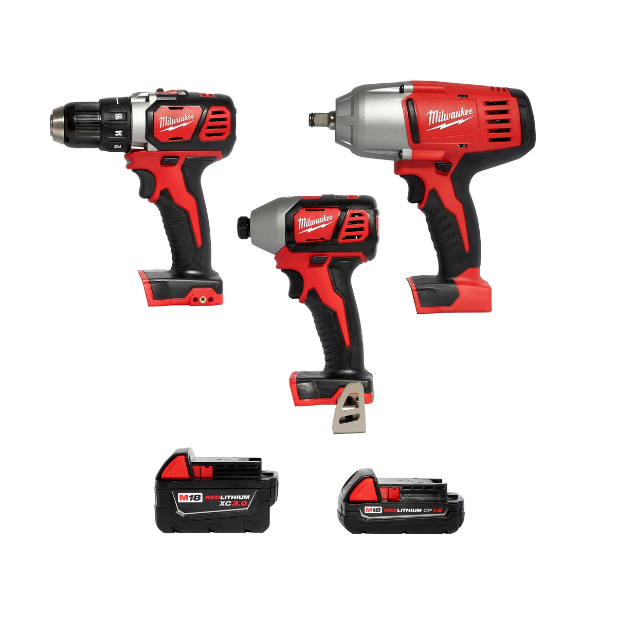 18-Volt Lithium-Ion Cordless 9-Tool Combo Kit with 2-Batteries R9238