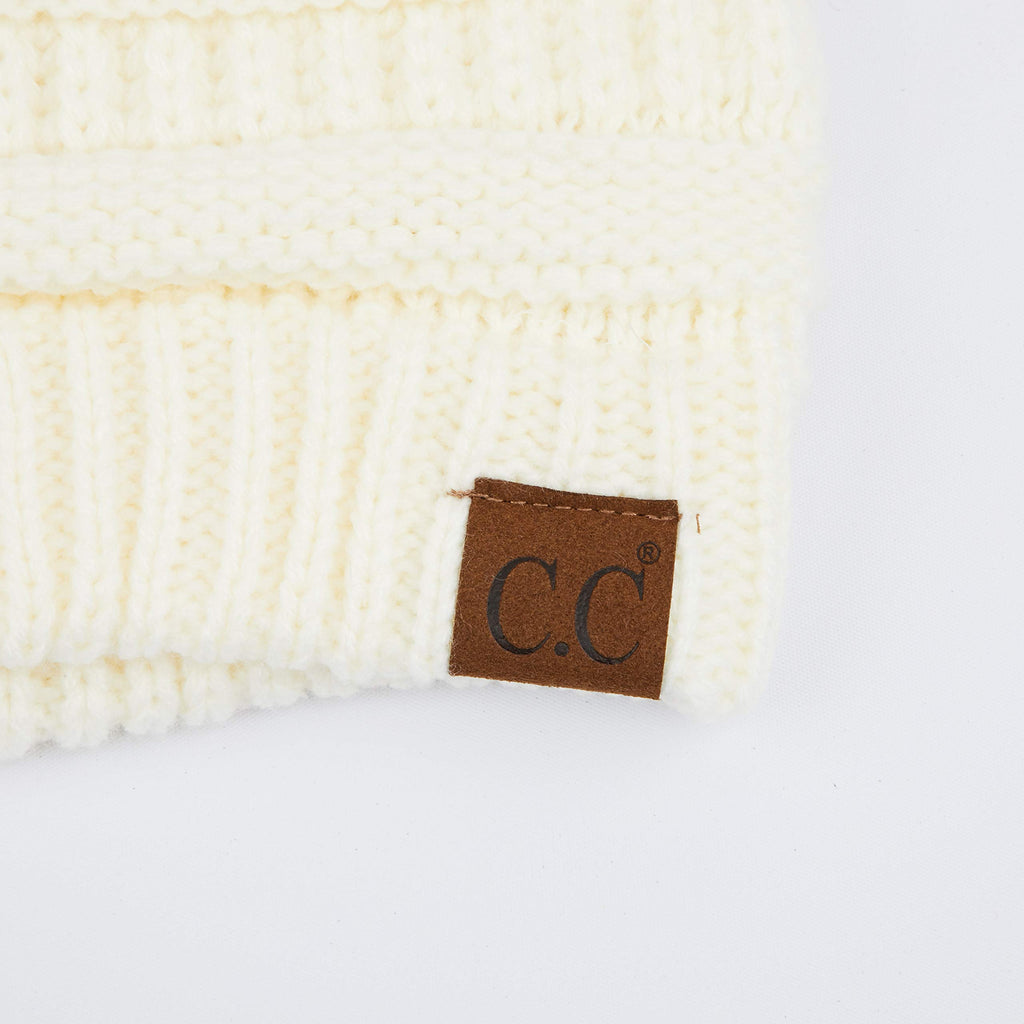 Cable Knit Beanie T4221