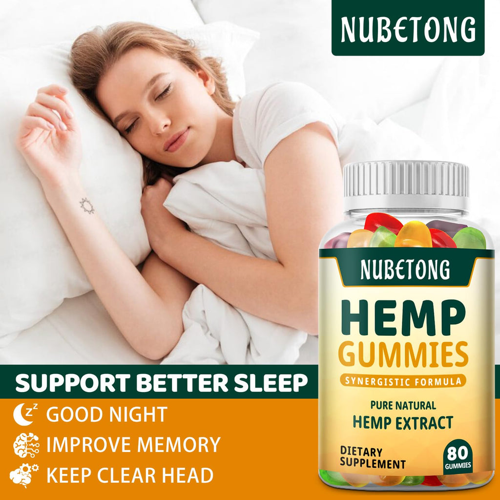 Hemp Gummies High Potency Organic Edible Supplement B43055