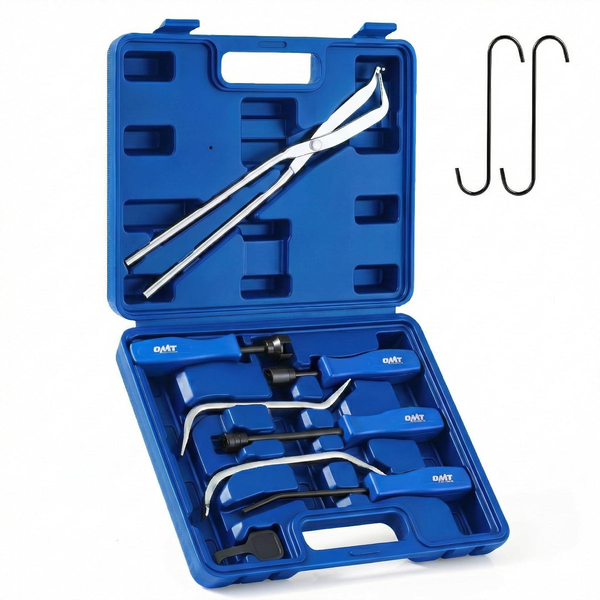 10pc Drum Brake Tool Kit with Spring Pliers and Adjusting Spoons Set J229484