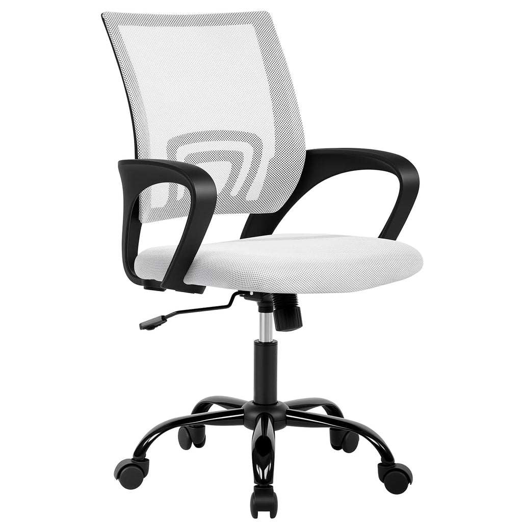 Ergonomic White Mesh Office Chair H797195