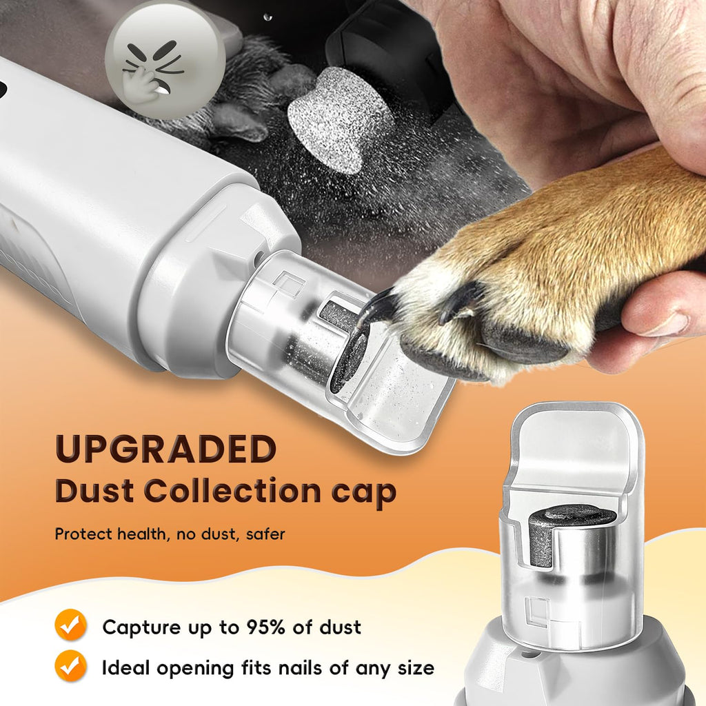 6-Speed Dog Nail Grinder with LED Light B4417