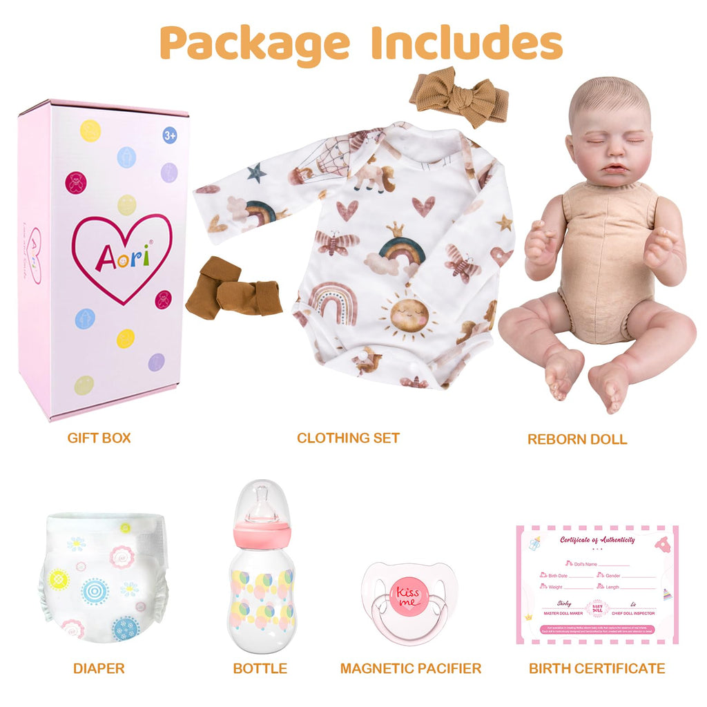 20-Inch Newborn Girl Doll U842
