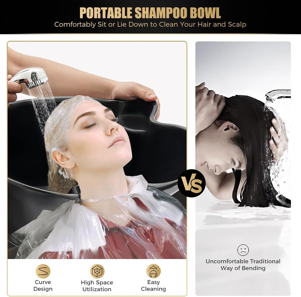 Portable Height Adjustable Shampoo Bowl X10560