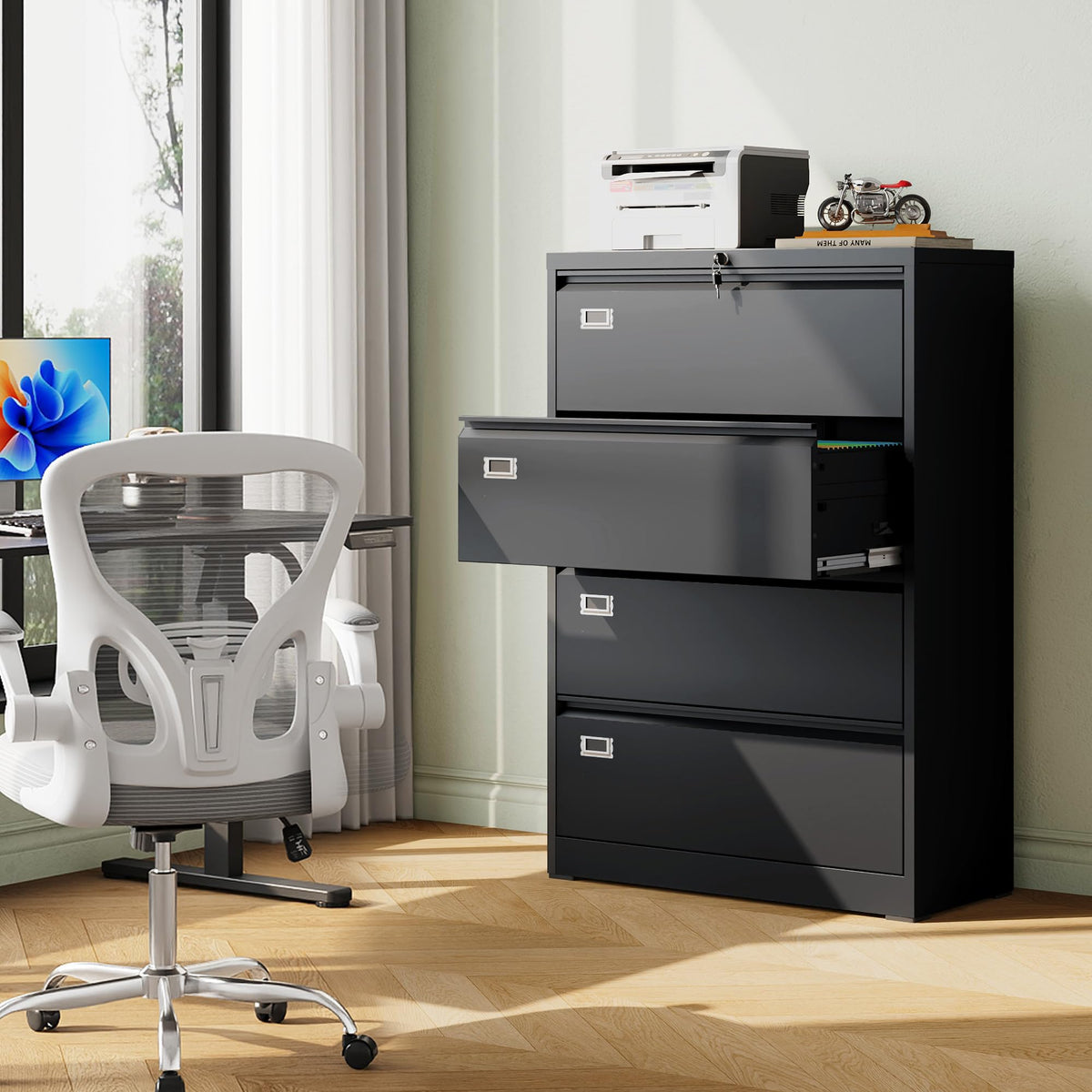 4 Drawer File Cabinet U3030