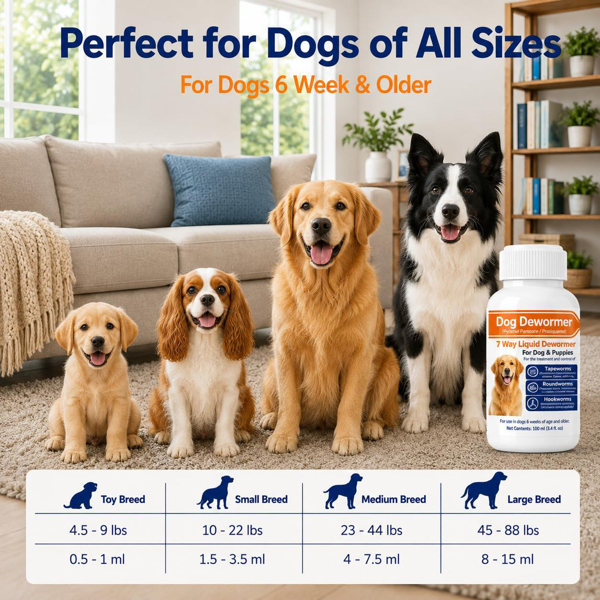 7 Way Dog Dewormer B73642