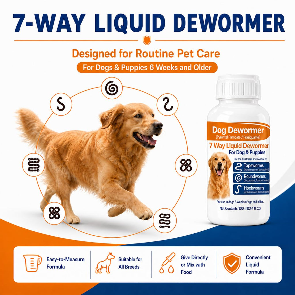 7 Way Dog Dewormer B73642