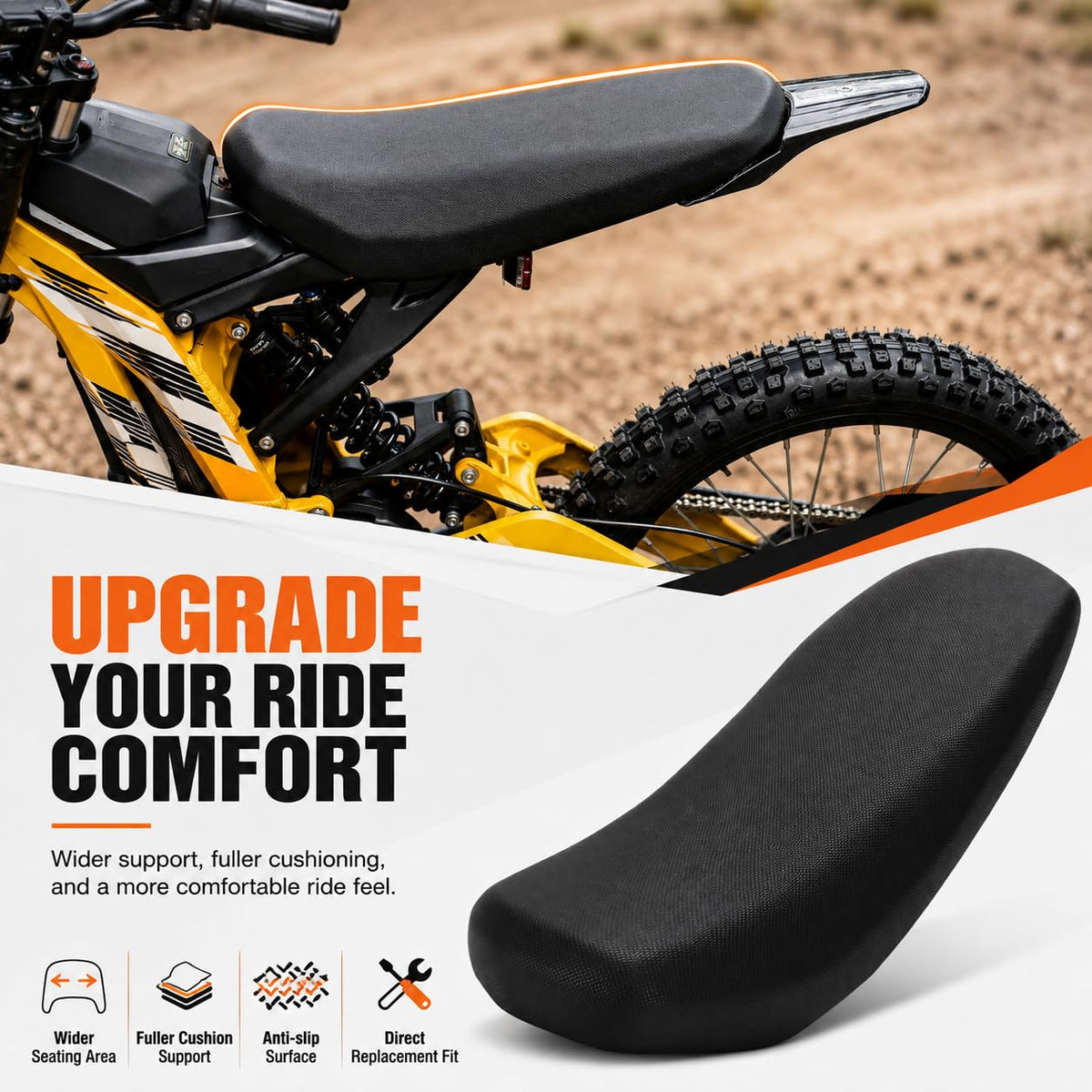 Electric Bike Seat Cushion C312