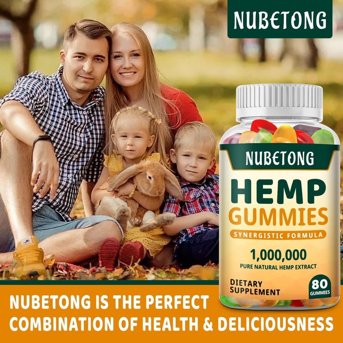 Hemp Gummies High Potency Organic Edible Supplement B43055